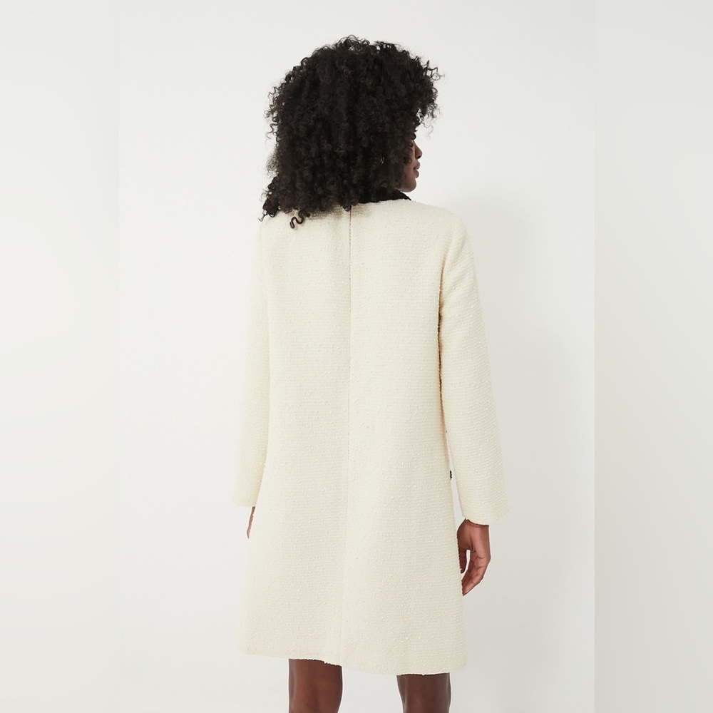 Tuckernuck Cream Tweed Long Sleeve Jackie Dress (L) - Picture 4 of 13
